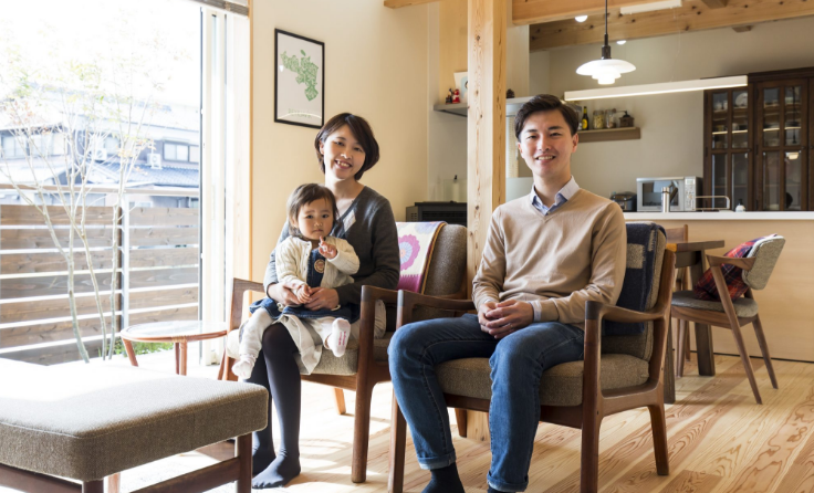 理想のマイホームを建てることができました